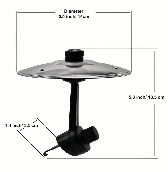 🥁 Car Cymbal - Fun Air Vent Clip Drum