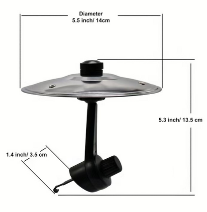 🥁 Car Cymbal - Fun Air Vent Clip Drum