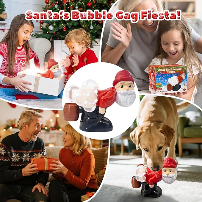 🎅Musical Santa Bubble Blower