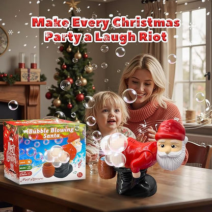 🎅Musical Santa Bubble Blower